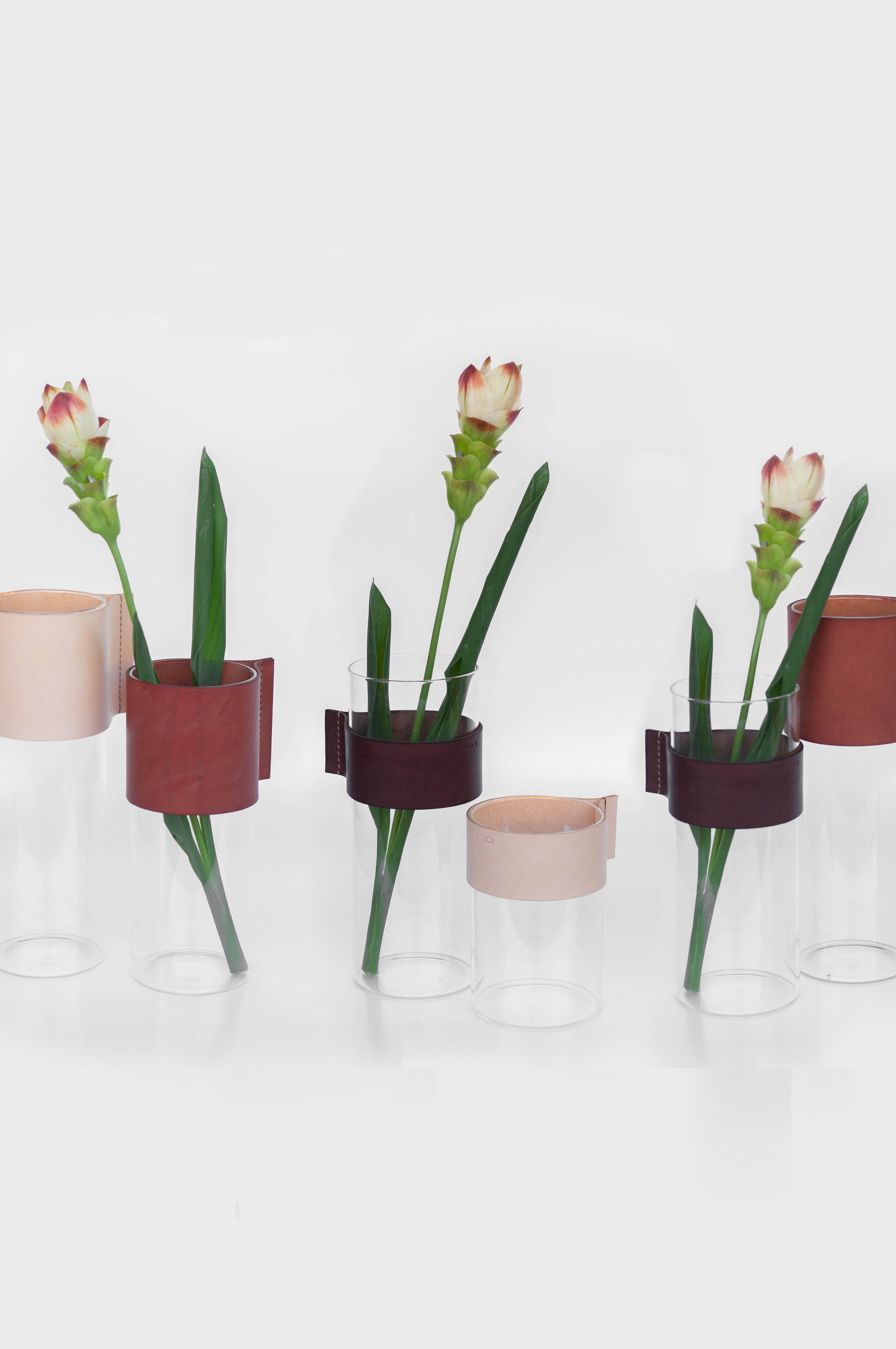 STRAP Glass vase / Thin