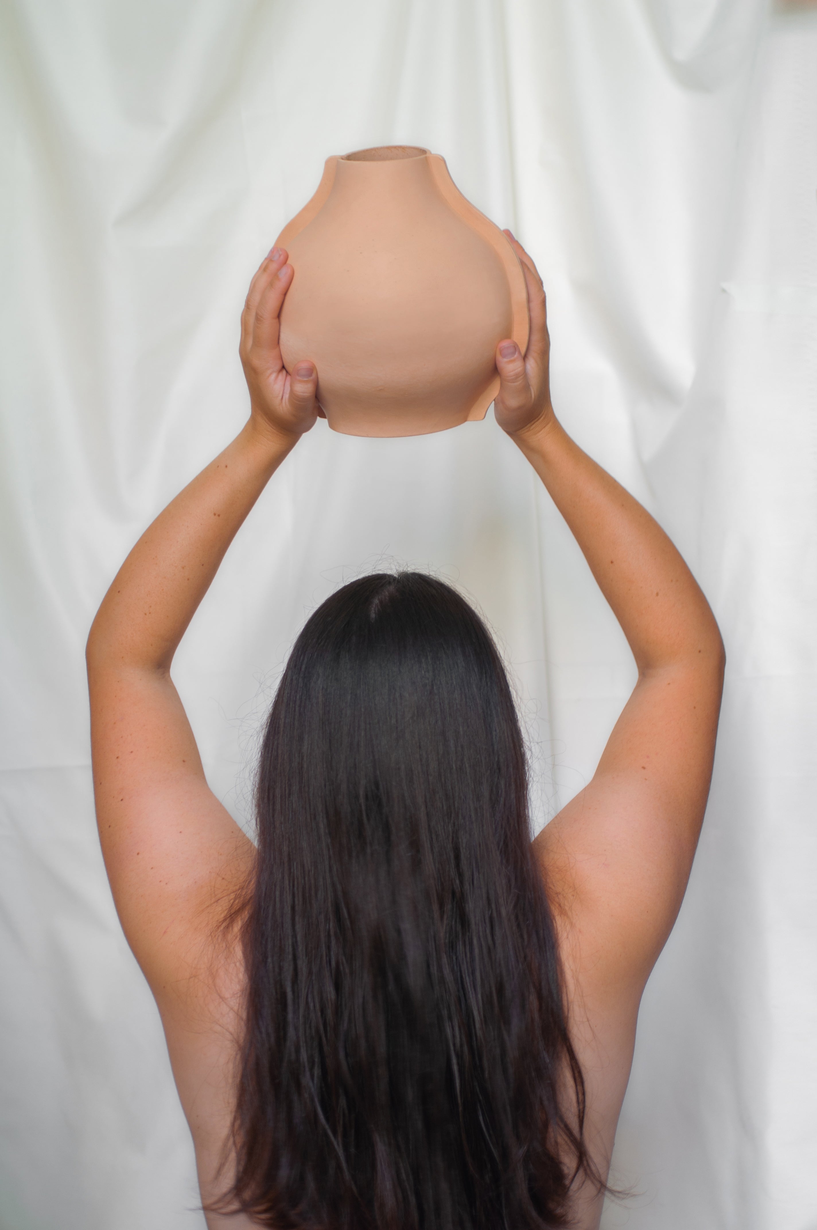 Talia Luvaton leather vases