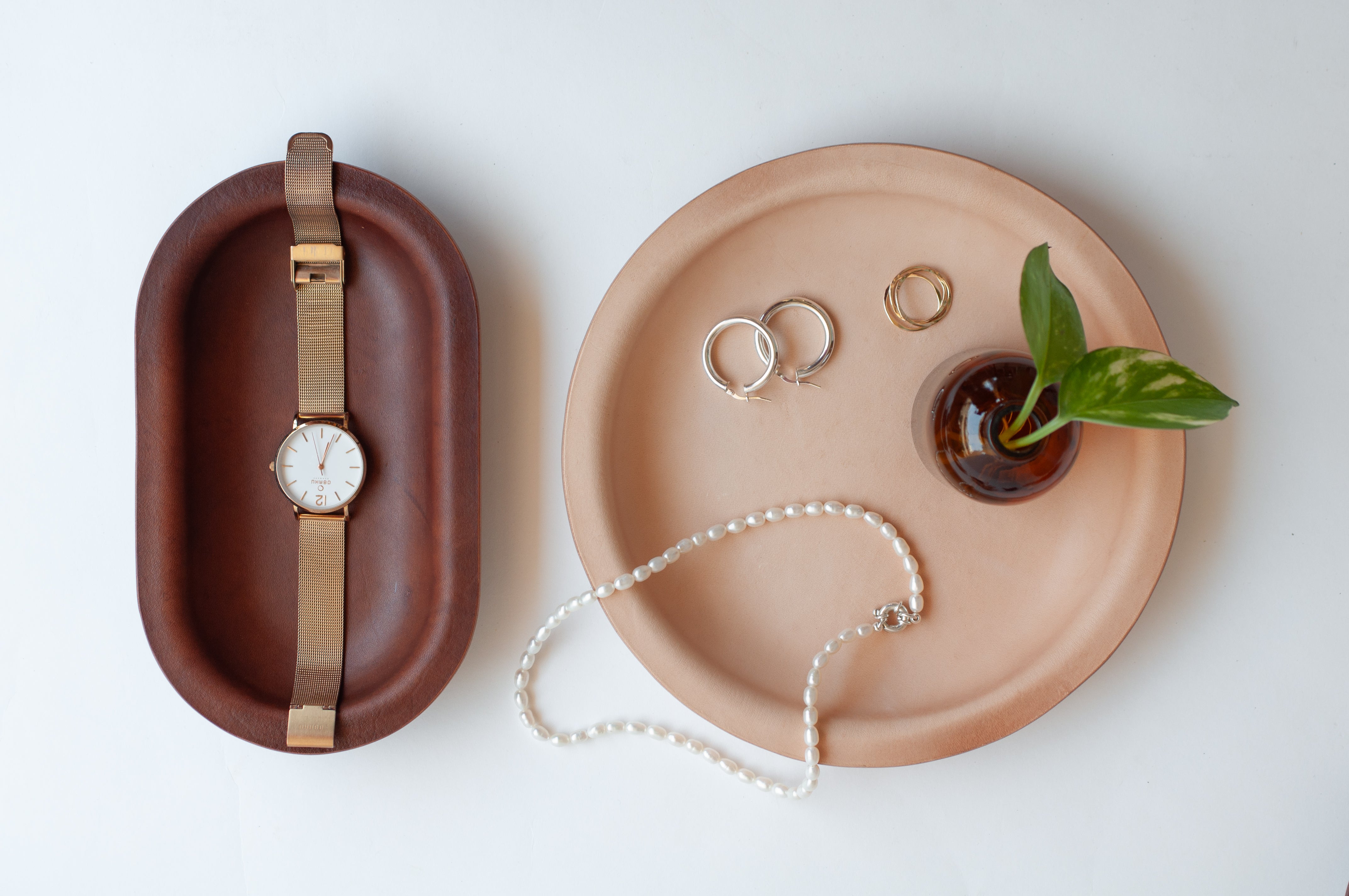 Luvaton Studio Leather tray