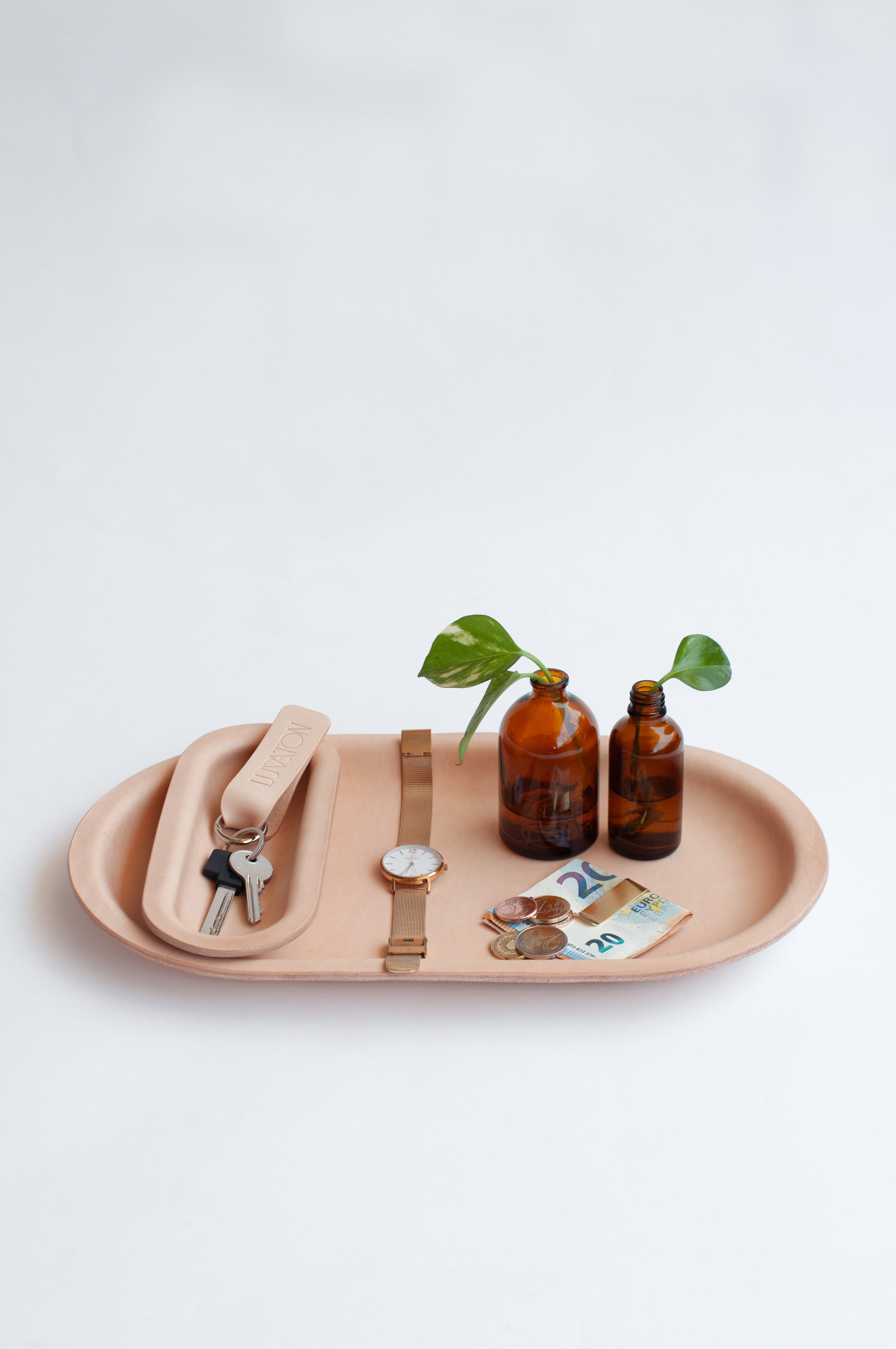 Luvaton Studio Leather tray