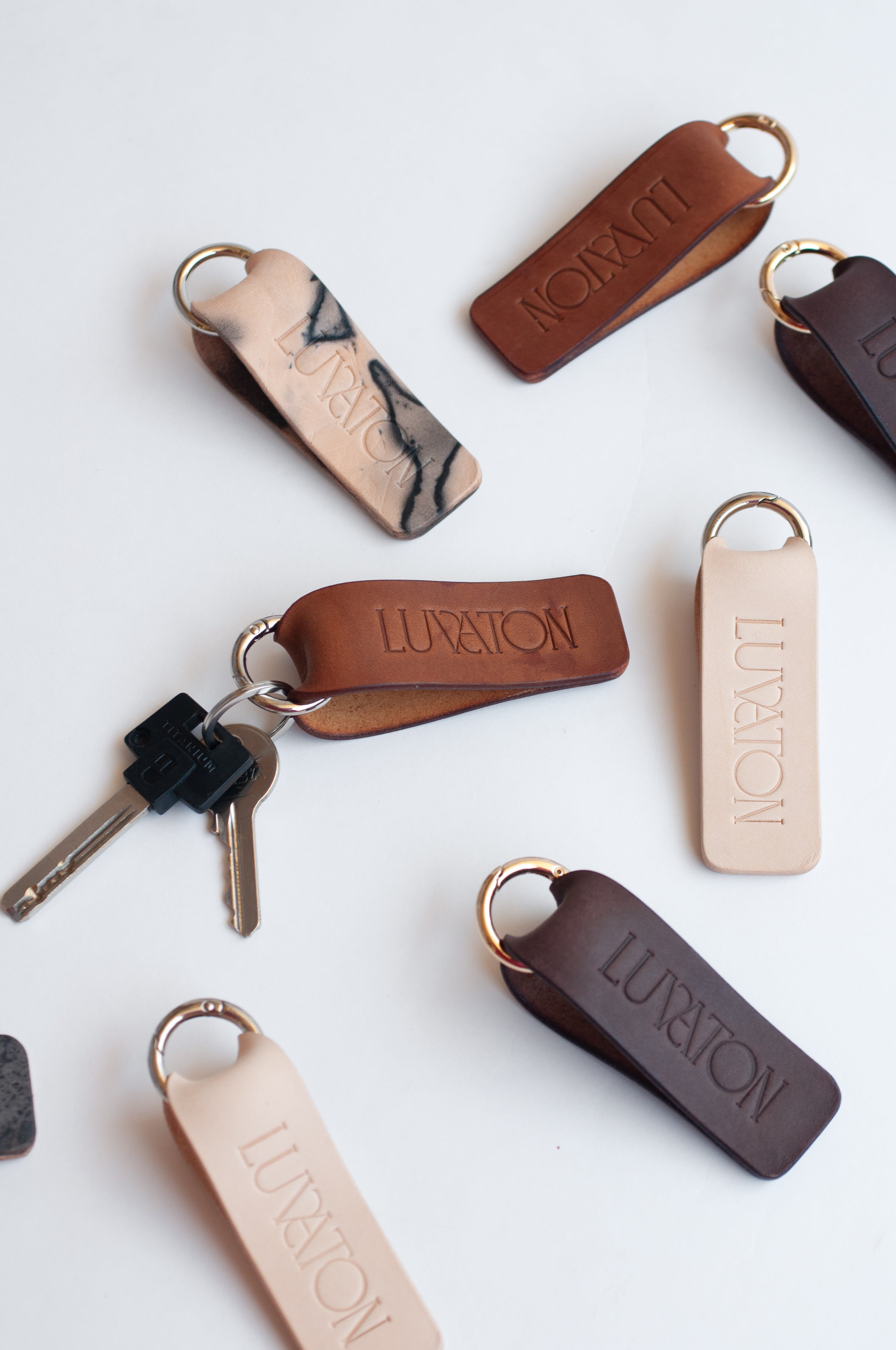 Luvaton Studio Leather key chain